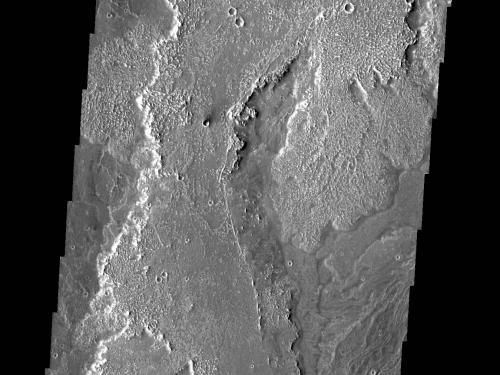 Lava Flow, Mars