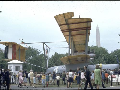 The NC-4 on the National Mall 