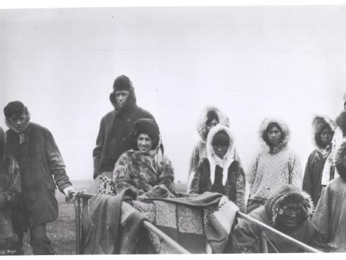 Anne and Charles Lindbergh in Alaska 