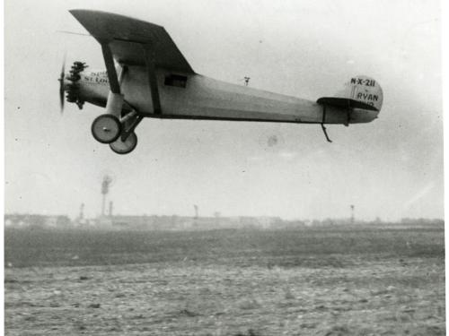 Test Flight of the Spirit of St. Louis