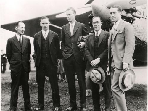 Participants of the Lindbergh Goodwill Tour