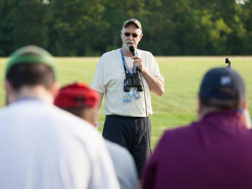 Announcing Aircraft Arrivals at Become a Pilot Day 2014