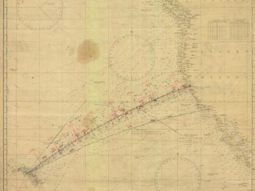 Kingsford-Smith's Navigation Chart