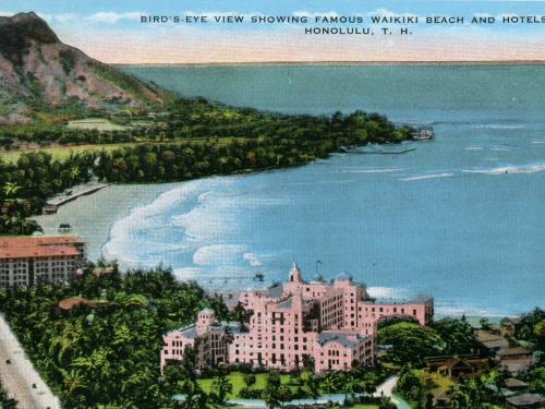 Waikiki Beach and Hotels