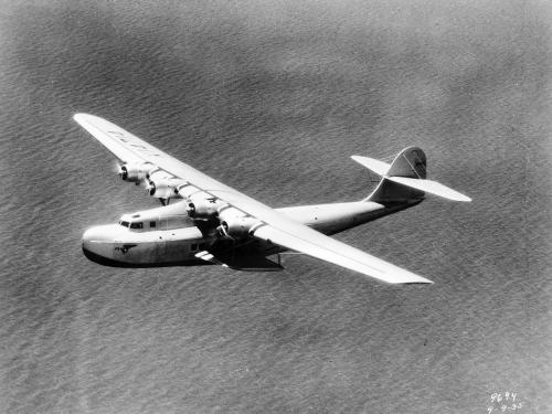 <em>Hawaii Clipper</em> in Flight