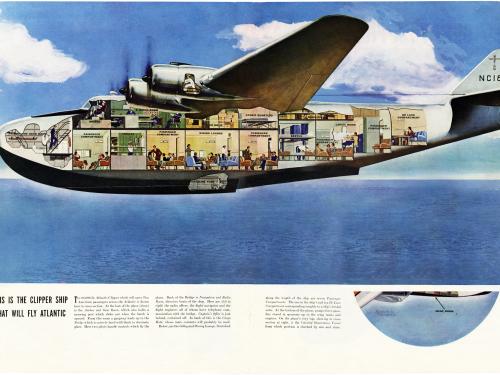 Boeing 314 Cutaway Drawing