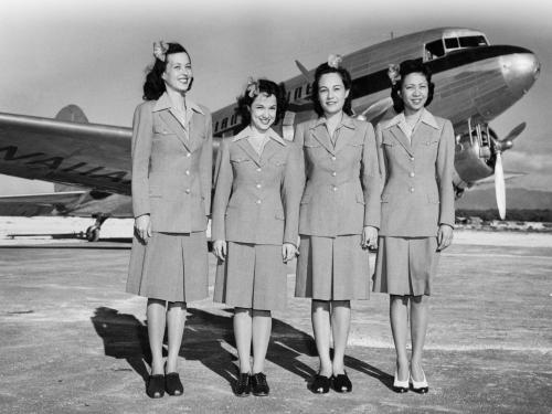 Hawaiian Airlines Stewardesses