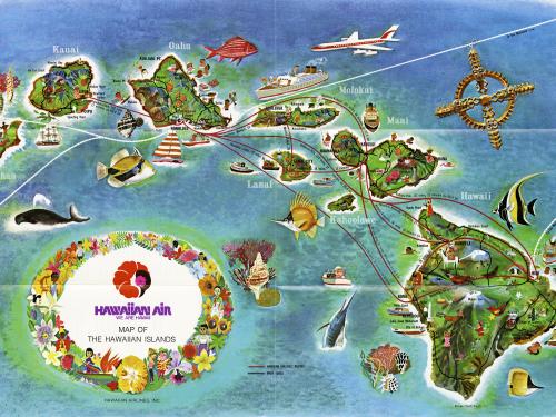 Hawaiian Airlines Route Map