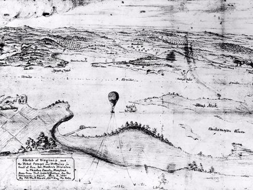 Colonel Small Civil War Map Copy