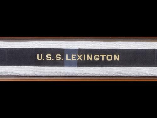 Sailor’s Cap Ribbon, USS Lexington, 1927