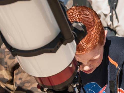 Telescopic Observing at Udvar-Hazy Center Family Day