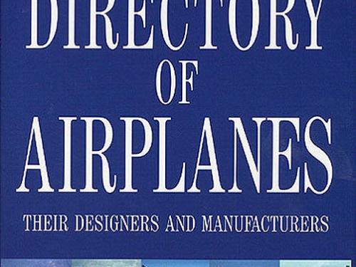 Book Cover: Smithsonian NASM Directory of Airplanes