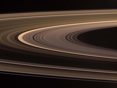 Saturn Rings Aglow