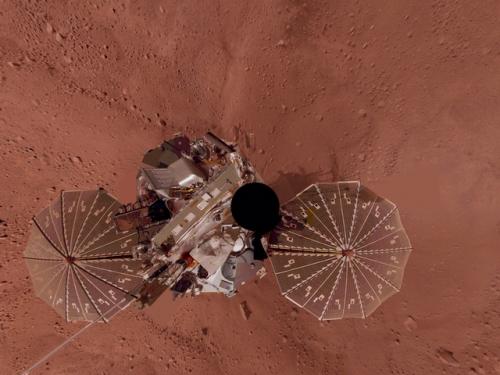 Phoenix Lander Self Portrait on Mars