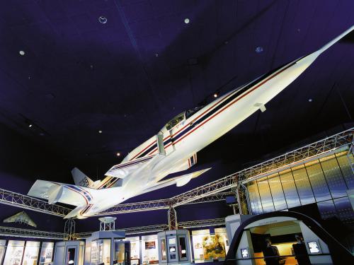 Grumman X-29 fighter in Beyond the Limits