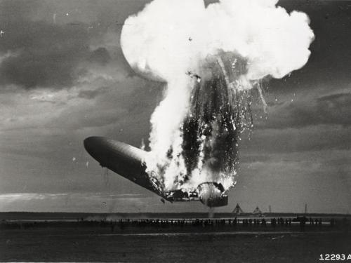 "Hindenburg" Disaster, May 6, 1937