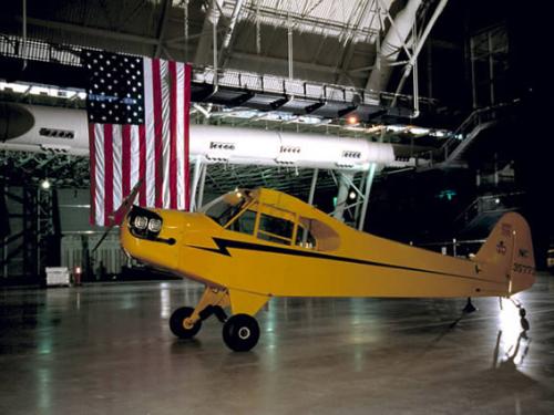 Udvar-Hazy Center - J-3 Cub in its new home