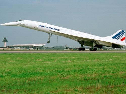 Air France Concorde Arrival at Washington Dulles Airport