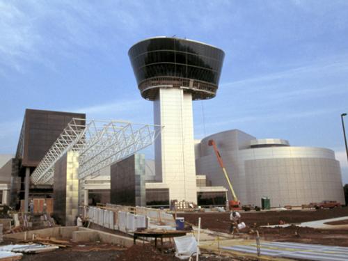 Udvar-Hazy Center Entrance, Tower, and Theater