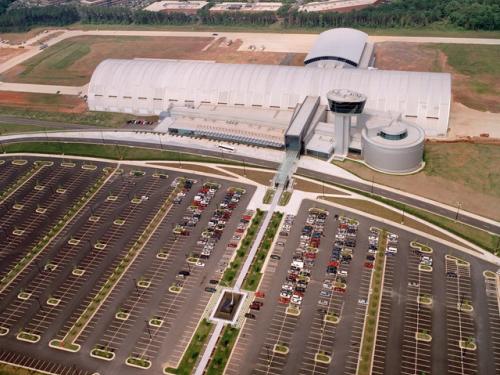 Aerial View of Steven F. Udvar-Hazy Center