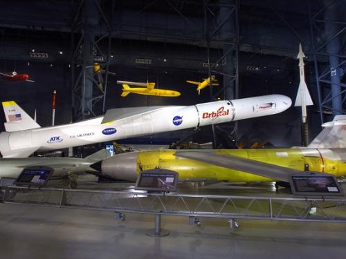 Missiles in the James S. McDonnell Space Hangar