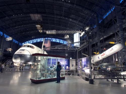 Rockets and missiles case, McDonnell Space Hangar