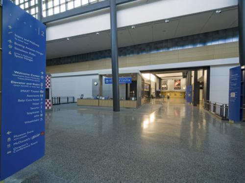 Steven F. Udvar-Hazy Center lobby