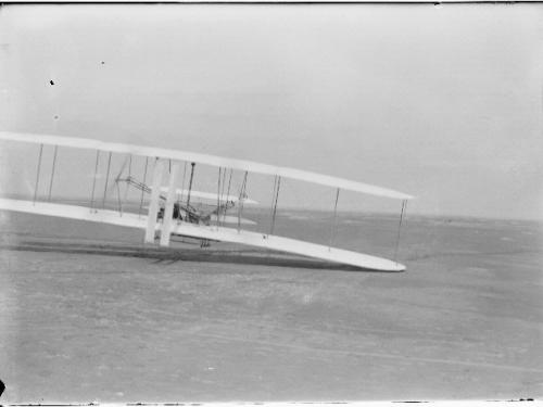 The 1903 Wright Flyer Piloted by Orville Wright