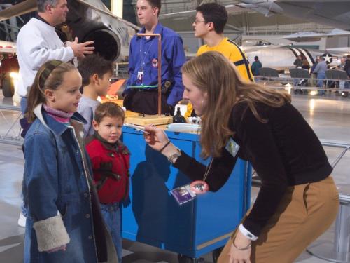 Discovery Station at the Steven F. Udvar-Hazy Center