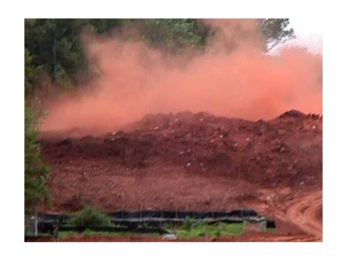 Udvar-Hazy Center Site Preparation - Blasting