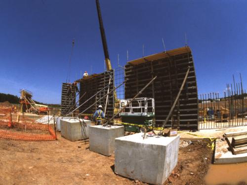 Udvar-Hazy Center Theater Wall Forms