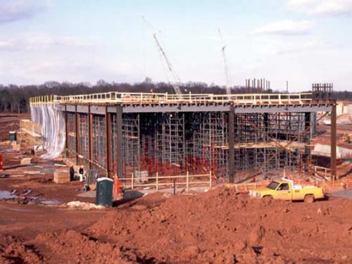 Udvar-Hazy Center Central Utility Plant roof and walls