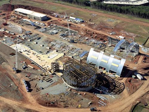 Udvar-Hazy Center Aerial ViewLooking SW, Feb 02