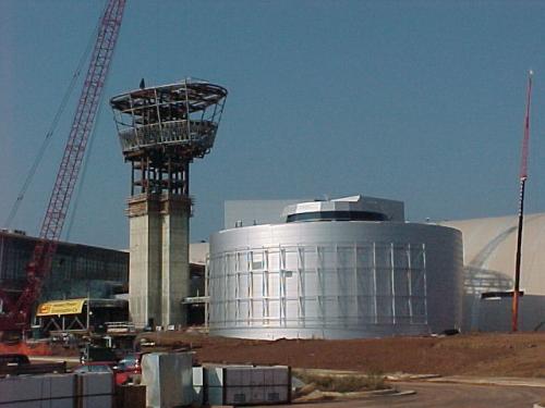 "Topping Out" the Udvar-Hazy Center Engen Tower