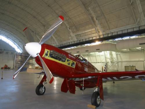 P-51 Ready for Display at the Udvar-Hazy Center