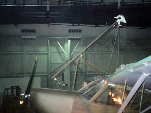 Stinson L-5 at the Steven F. Udvar-Hazy Center