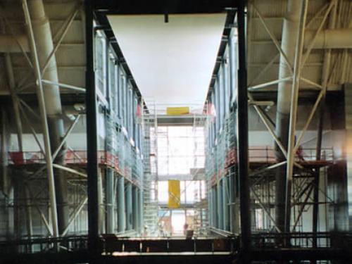 Entrance to Udvar-Hazy Center Aviation Hangar