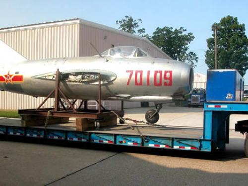 MiG-15 ready to move