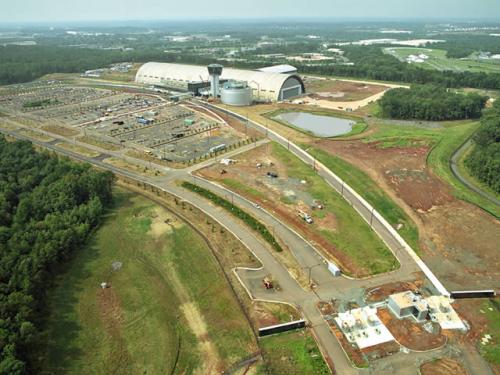 Udvar-Hazy Center site, aerial view