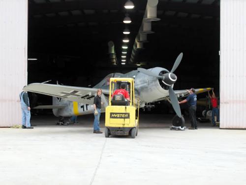 Focke-Wulf Fw 190F at Garber Facility