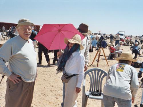 David DeVorkin at 2006 Solar Eclipse