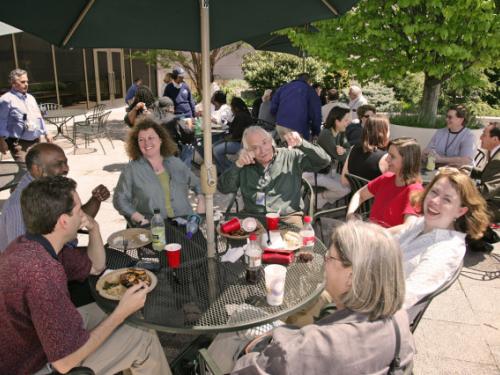 National Air and Space Museum Employees at Clean-Up Day Picnic