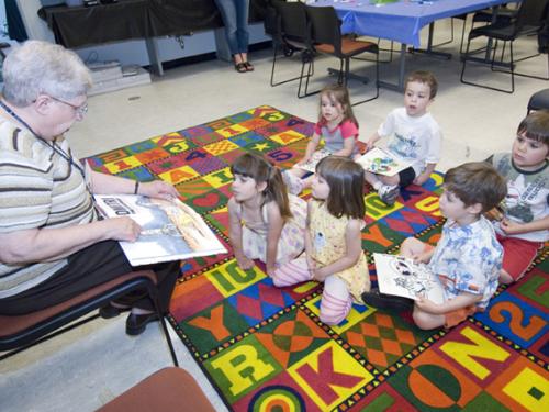 Story Time at Space Day