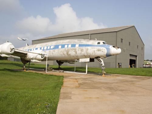 The Lockheed Constellation in Storage Before going to the Udvar-Hazy Center