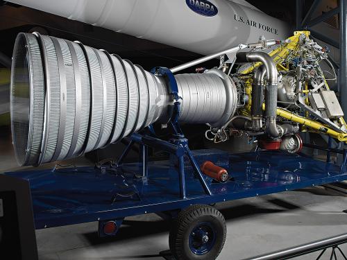 Jupiter S-3 Rocket Engine at the Udvar-Hazy Center