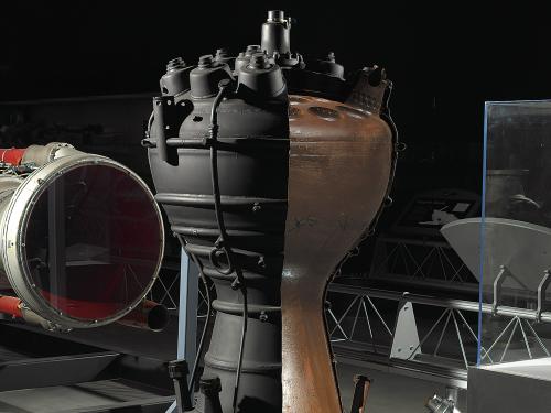 V-2 Combustion Chamber at the Udvar-Hazy Center