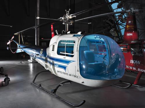 Bell H-13J at the Udvar-Hazy Center