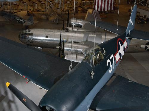 Grumman F6F-3 Hellcat at the Udvar-Hazy Center