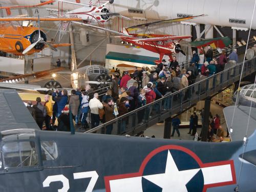 Opening the Steven F. Udvar-Hazy Center