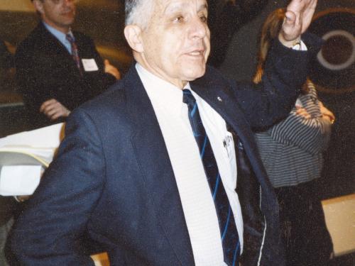 Don Lopez Speaking at the National Air and Space Museum